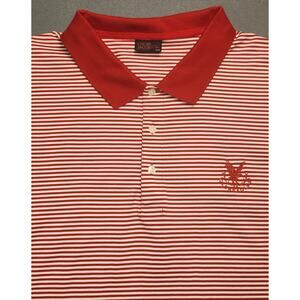 Oscar Jacobson Mens Size XXL 2X Golf Polo Shirt Short Sleeve Stretchy Comfort‎